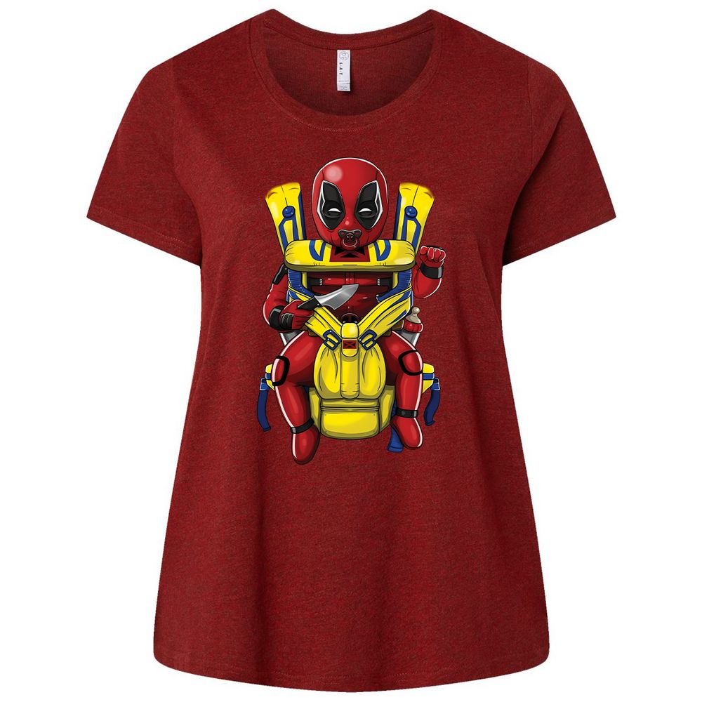 Ladies Curvy Jersey - U39L7A3T - Cardinal - 10