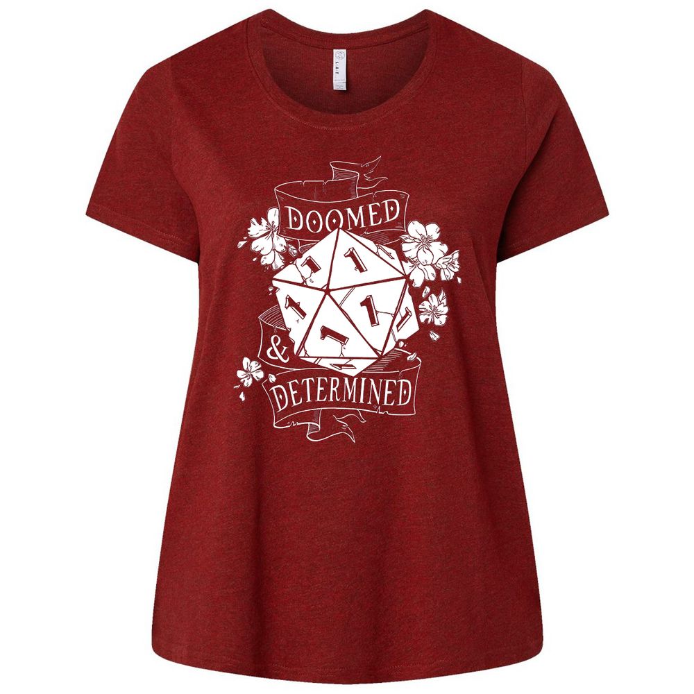 Ladies Curvy Jersey - UQ57P55C - Cardinal - 10