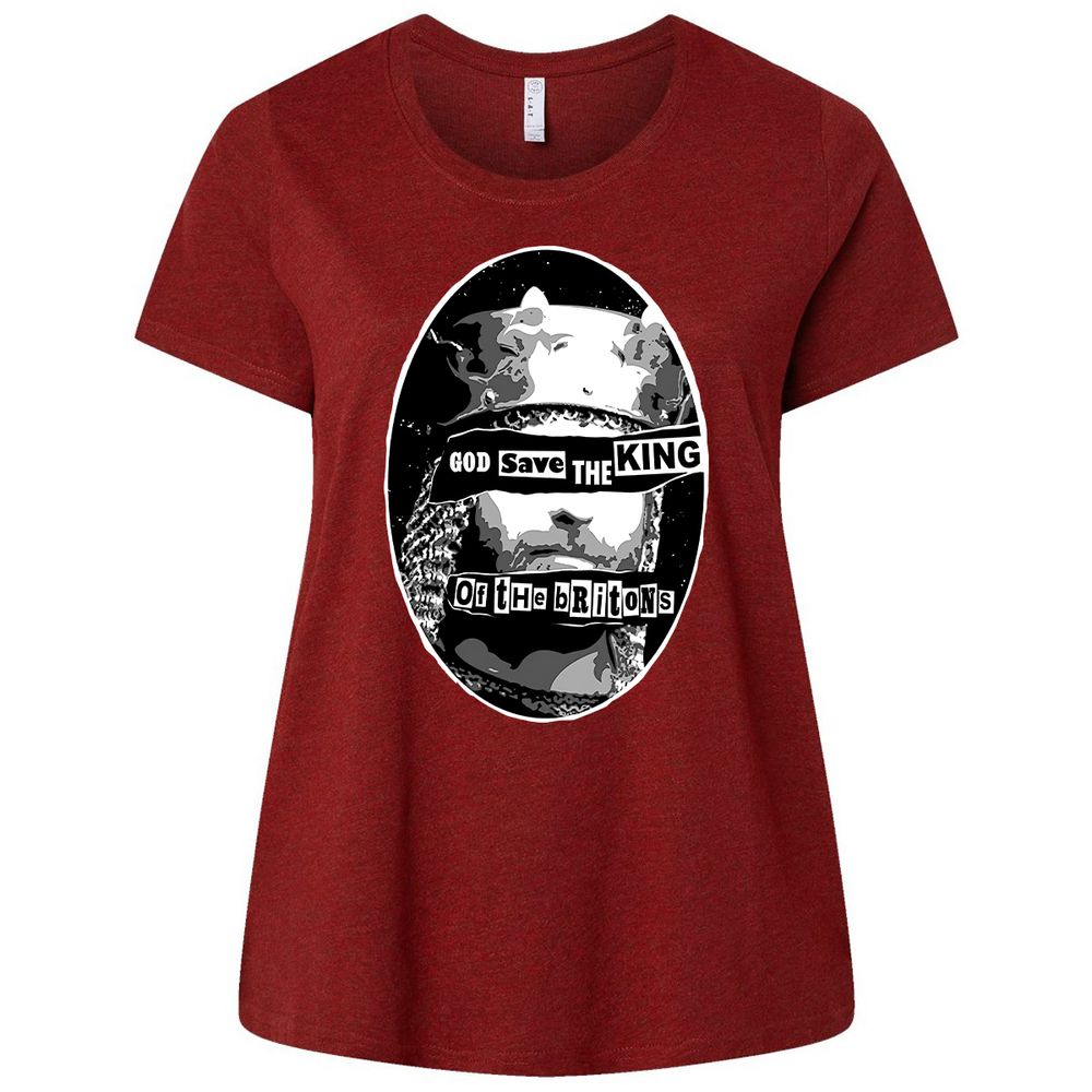 Ladies Curvy Jersey - AM96DJAZ - Cardinal - 10