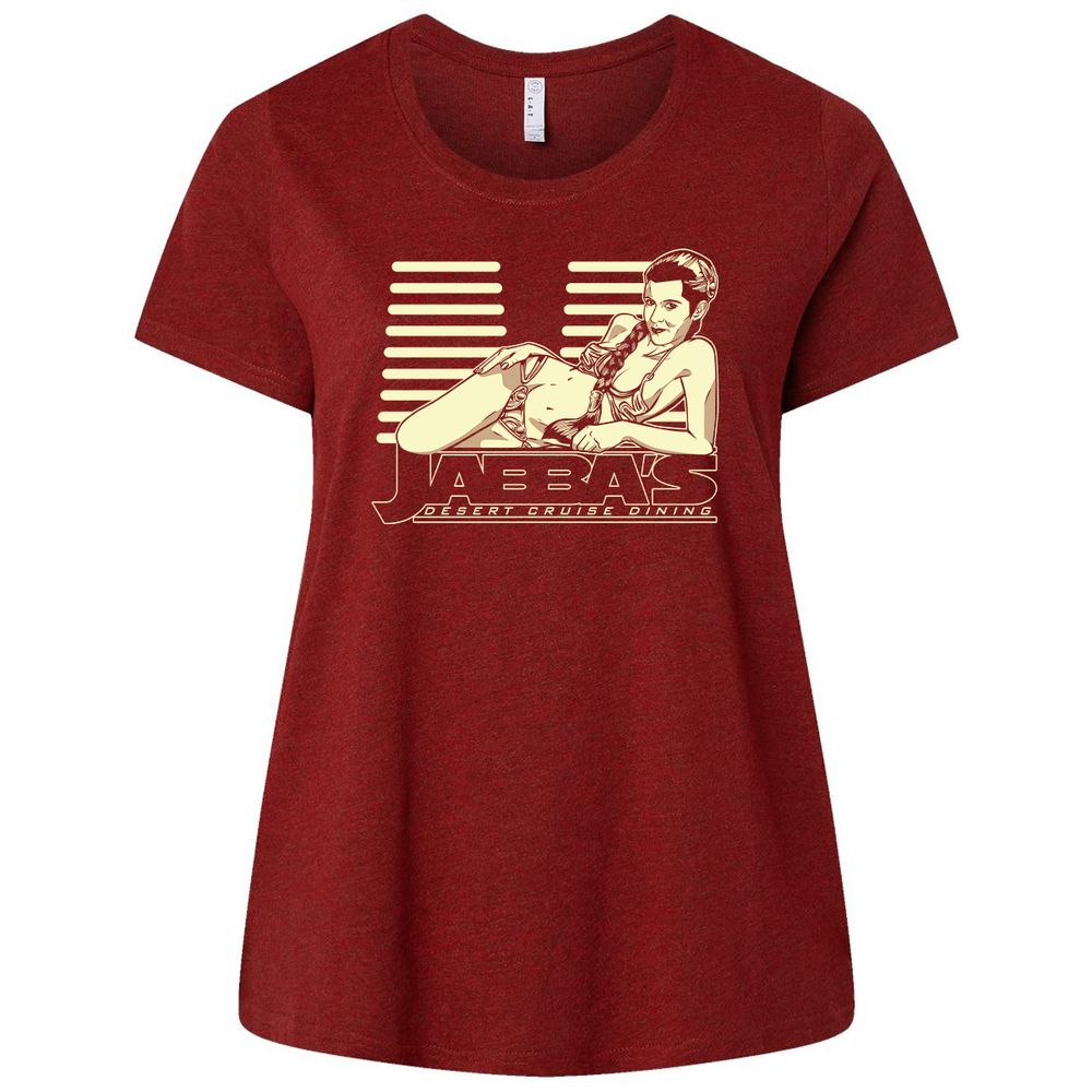 Ladies Curvy Jersey - DM8WBZ5E - Cardinal - 10