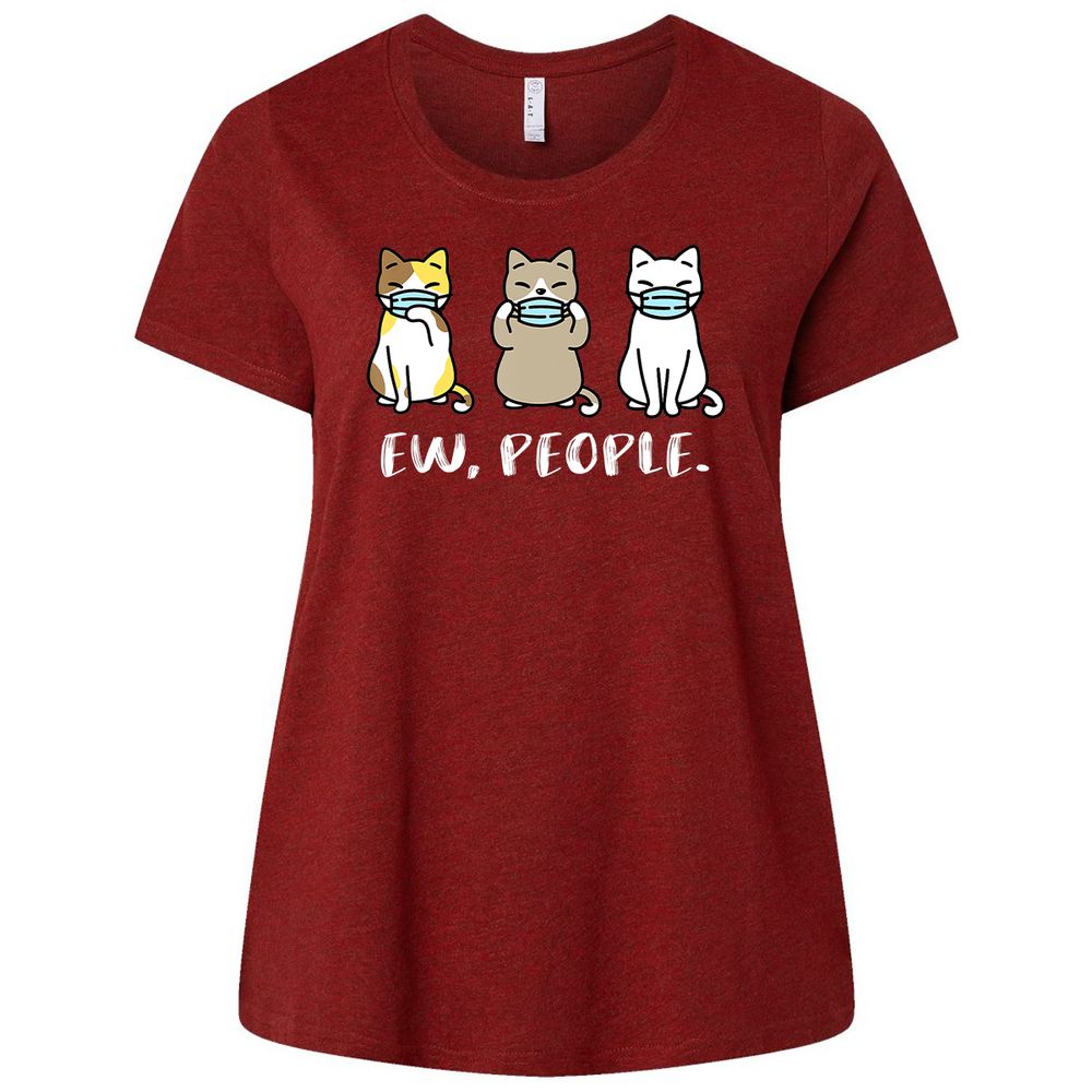 Ladies Curvy Jersey - YXT9HSV2 - Cardinal - 10