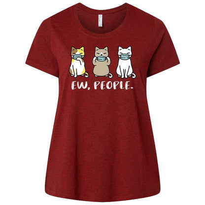 Ladies Curvy Jersey - YXT9HSV2 - Cardinal - 10