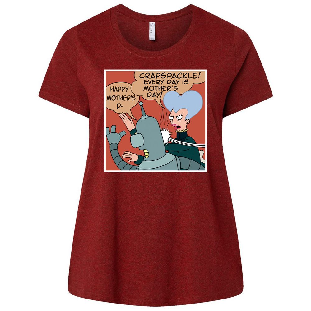 Ladies Curvy Jersey - RVSCMXUH - Cardinal - 10