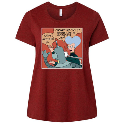 Ladies Curvy Jersey - RVSCMXUH - Cardinal - 10