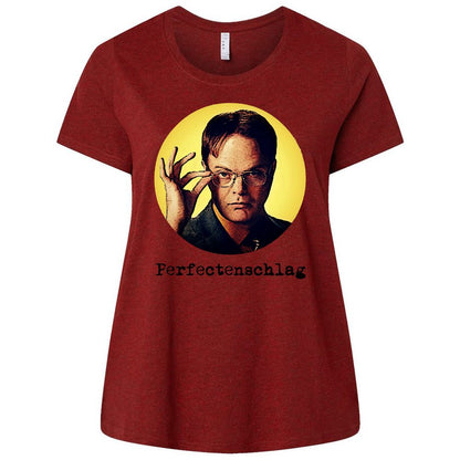 Ladies Curvy Jersey - EPNRTF4B - Cardinal - 10