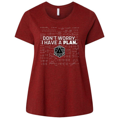 Ladies Curvy Jersey - TWH8GN2G - Cardinal - 10