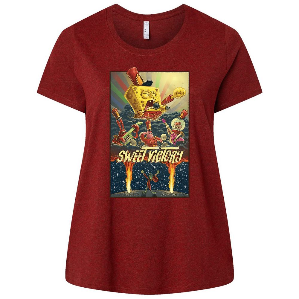 Ladies Curvy Jersey - 1DSCB9PB - Cardinal - 10