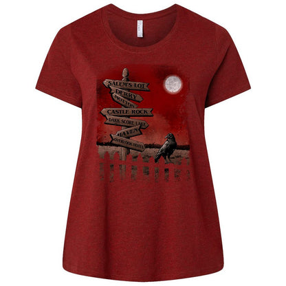 Ladies Curvy Jersey - N39MYGDF - Cardinal - 10