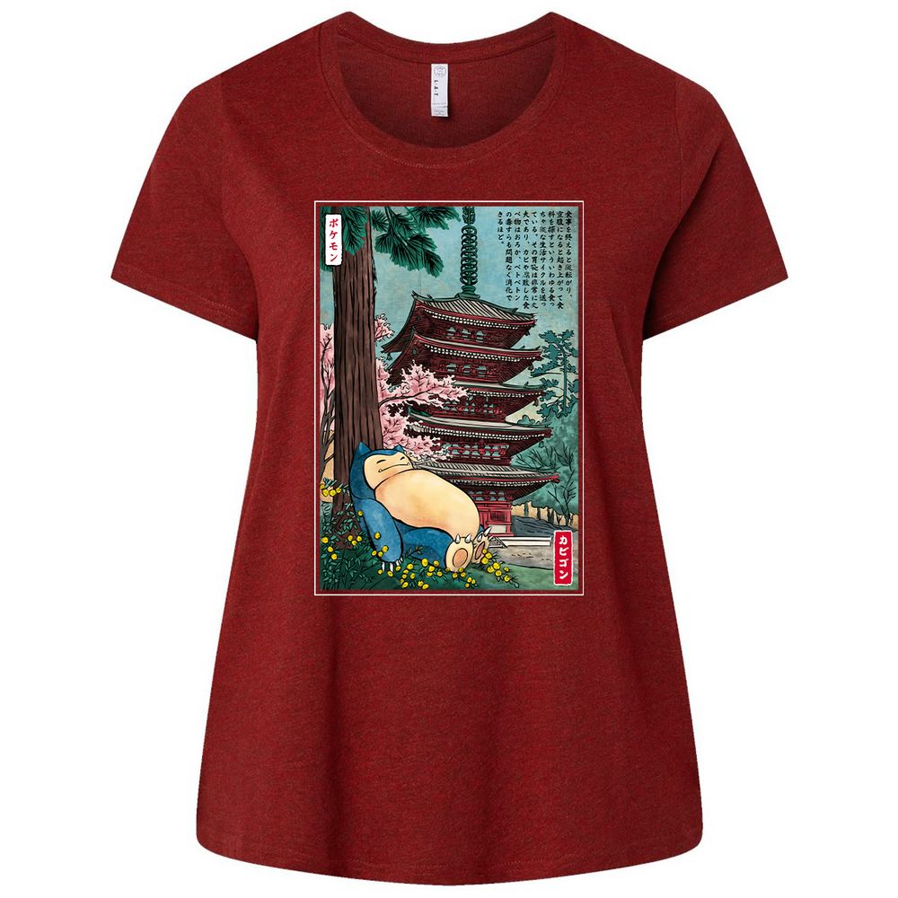 Ladies Curvy Jersey - T67YKWNW - Cardinal - 10