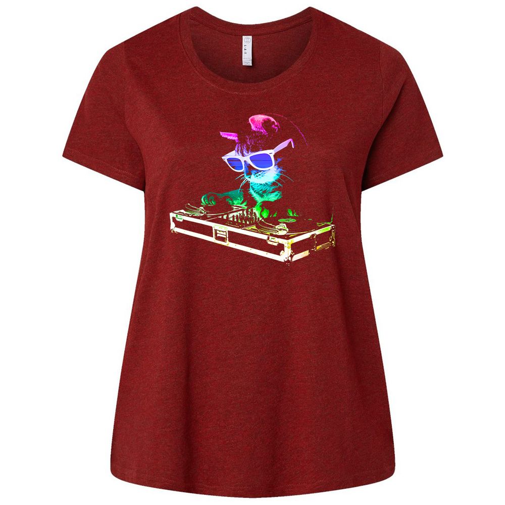 Ladies Curvy Jersey - LNS8RU3E - Cardinal - 10