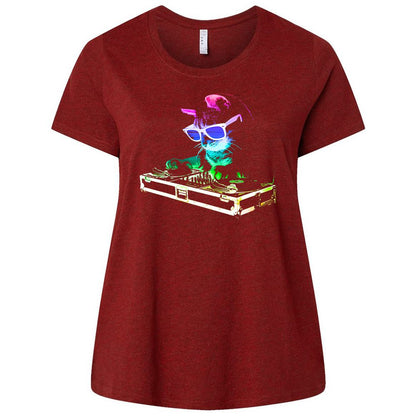 Ladies Curvy Jersey - LNS8RU3E - Cardinal - 10