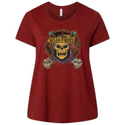 Ladies Curvy Jersey - 5H7RJ79B - Cardinal - 10