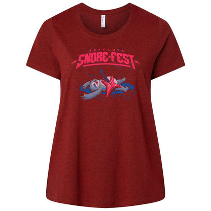 Ladies Curvy Jersey - 774KX6C4 - Cardinal - 10