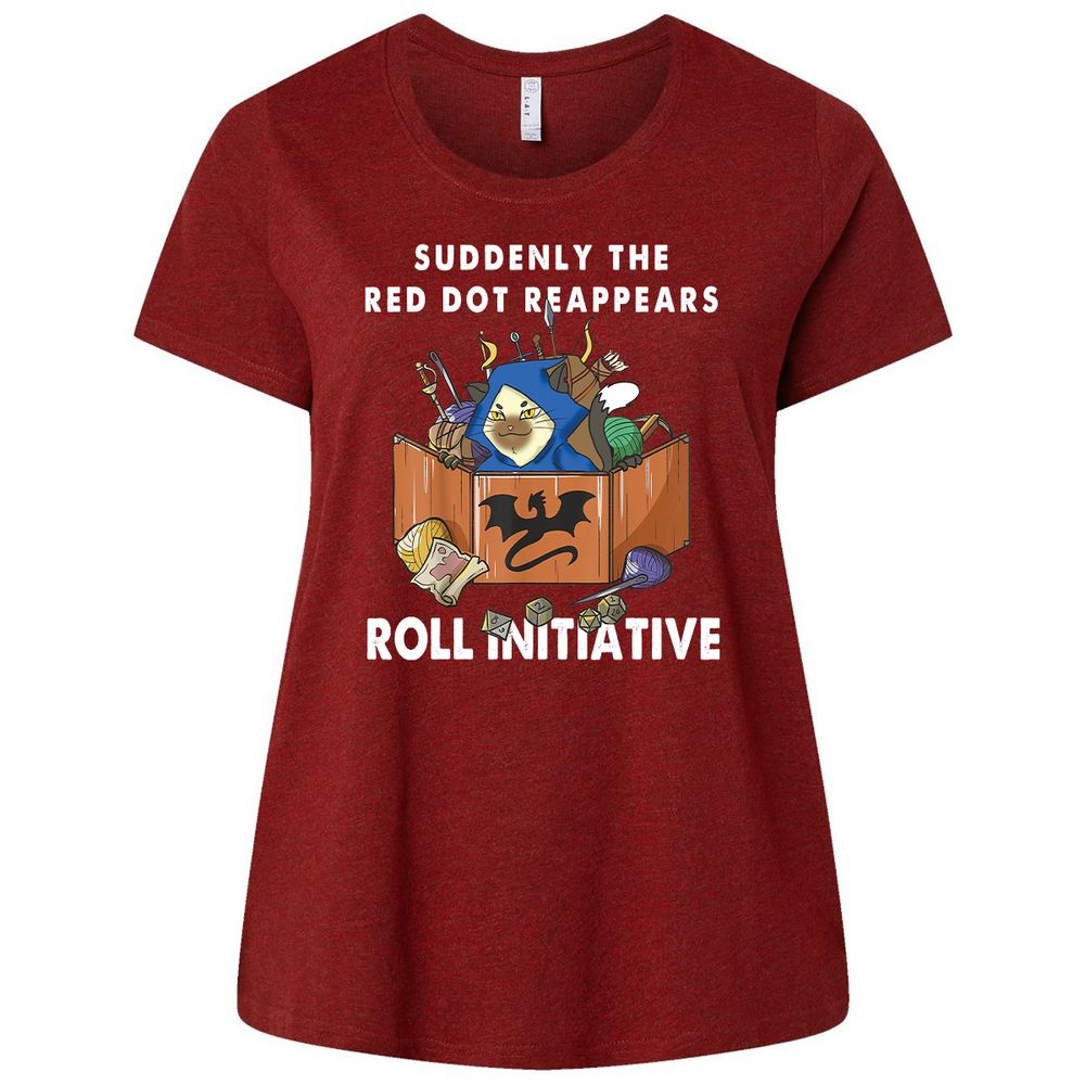 Ladies Curvy Jersey - NCH7U489 - Cardinal - 10