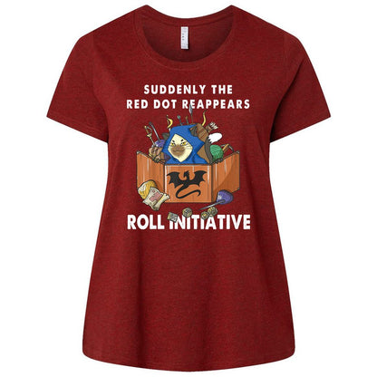 Ladies Curvy Jersey - NCH7U489 - Cardinal - 10