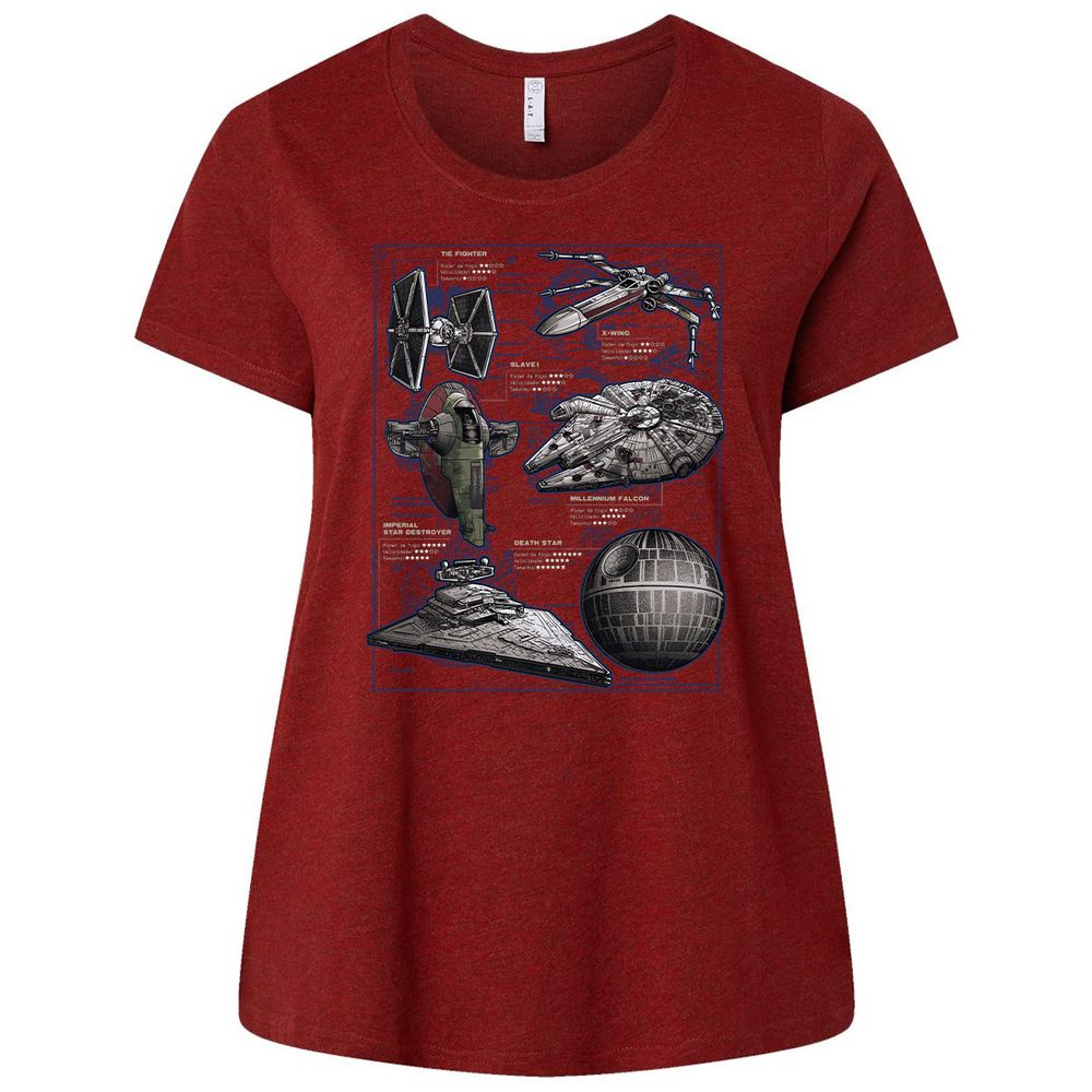 Ladies Curvy Jersey - 1MZXUVBV - Cardinal - 10