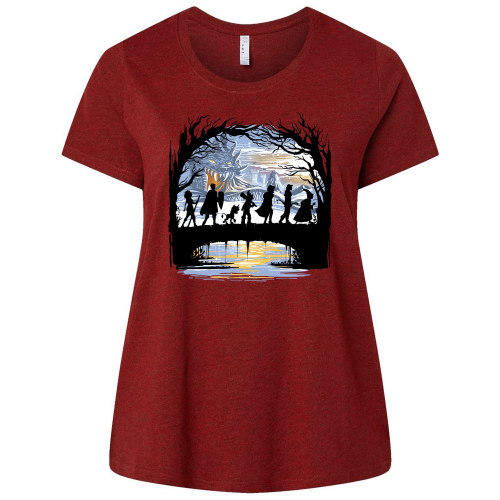 Ladies Curvy Jersey - M9FAH614 - Cardinal - 10