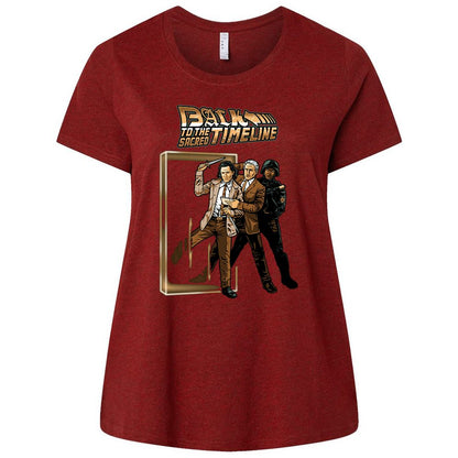 Ladies Curvy Jersey - 1KZKE3H1 - Cardinal - 10