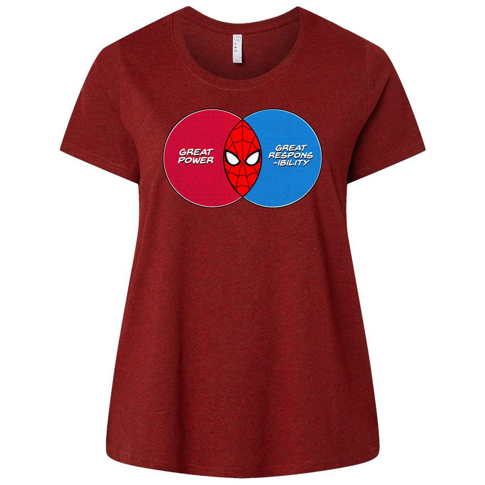 Ladies Curvy Jersey - QVR4YNTE - Cardinal - 10