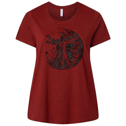 Ladies Curvy Jersey - GJGMSDZ6 - Cardinal - 10