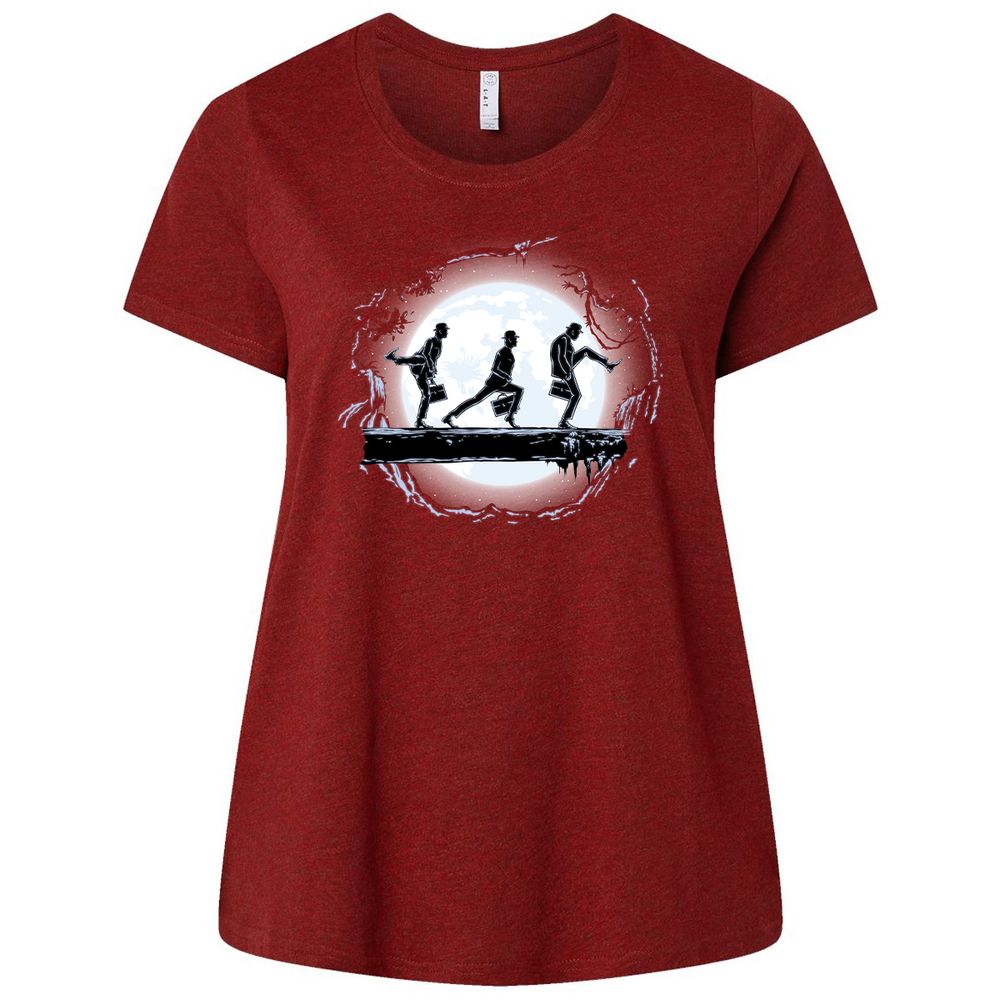 Ladies Curvy Jersey - JLJP6AYF - Cardinal - 10