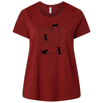 Ladies Curvy Jersey - TR1ZSB4T - Cardinal - 10