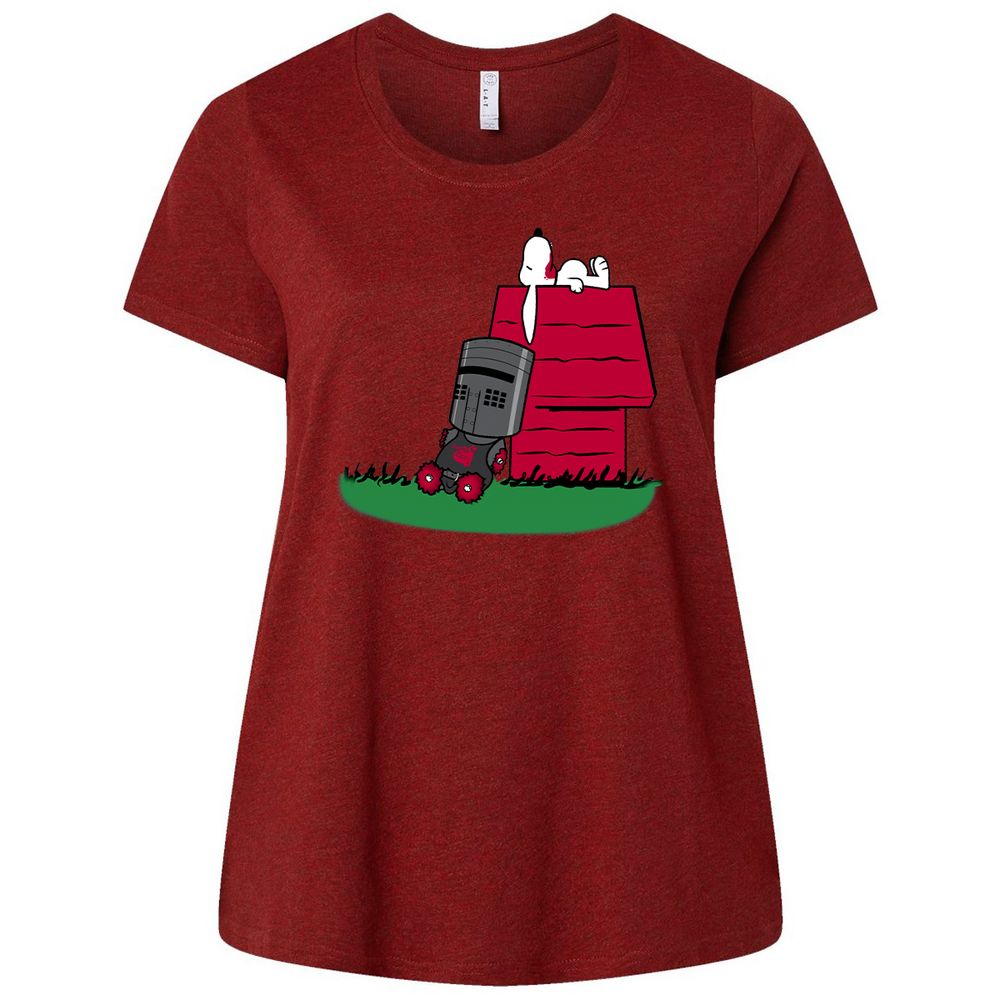 Ladies Curvy Jersey - 553GAADQ - Cardinal - 10