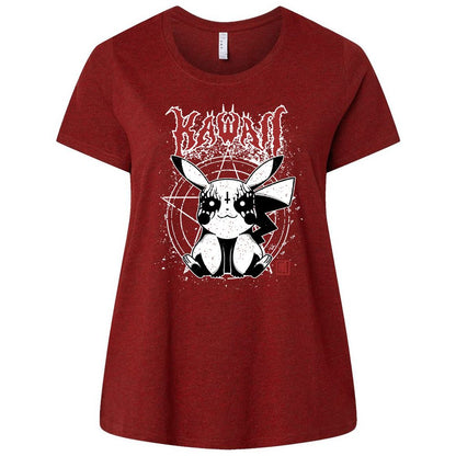 Ladies Curvy Jersey - S6VLXH4D - Cardinal - 10