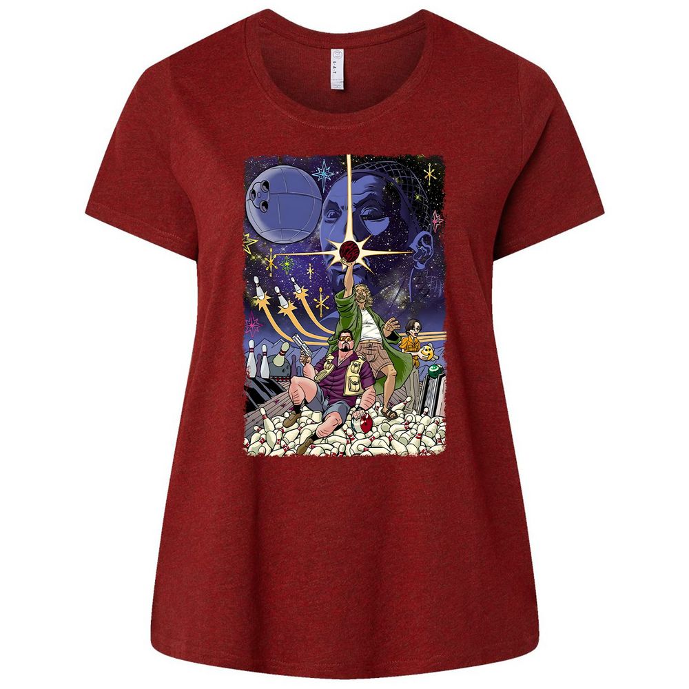 Ladies Curvy Jersey - UAKHEGNM - Cardinal - 10