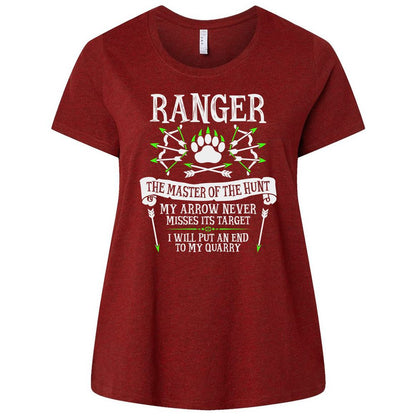 Ladies Curvy Jersey - 1B6K52UR - Cardinal - 10