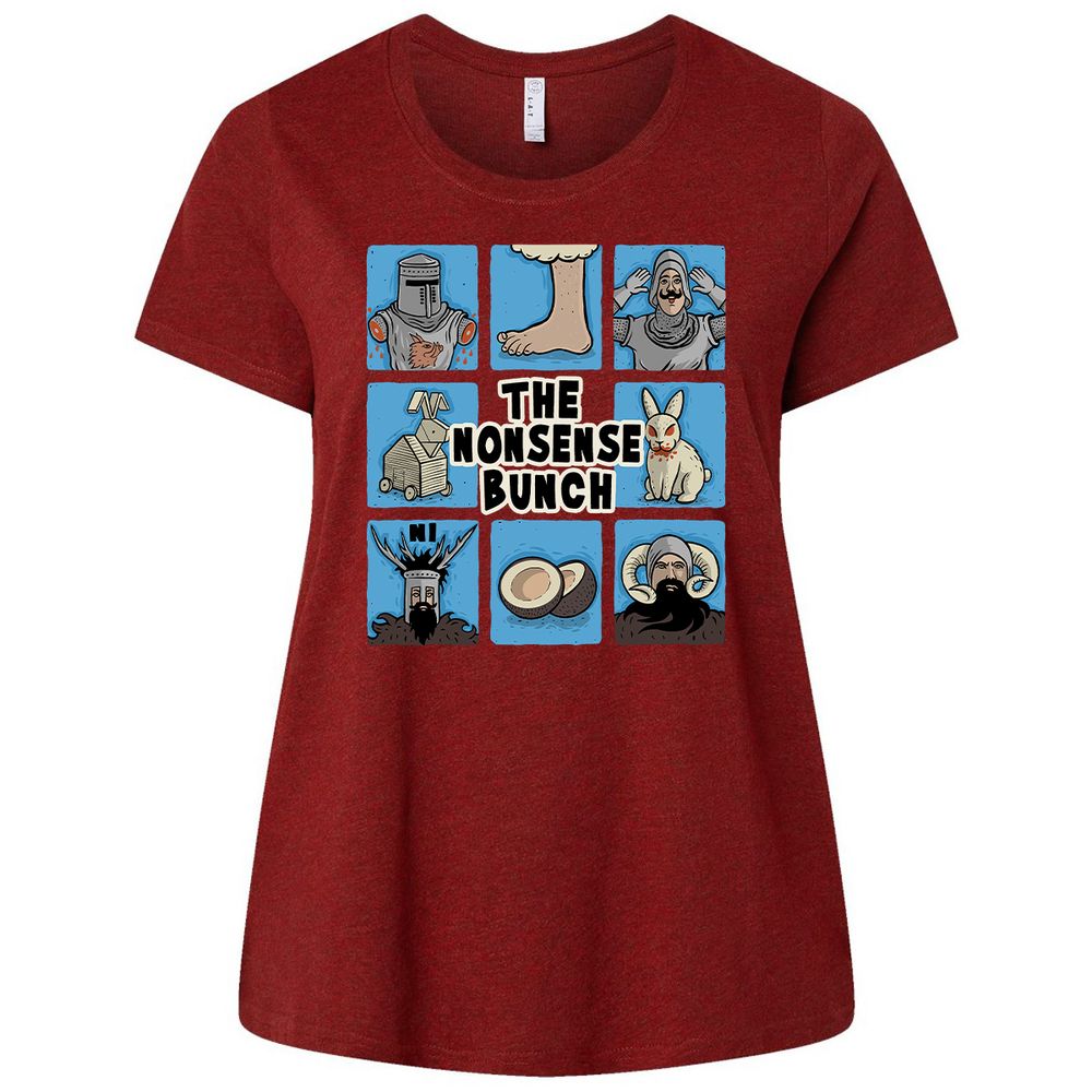 Ladies Curvy Jersey - HEU9F2VU - Cardinal - 10