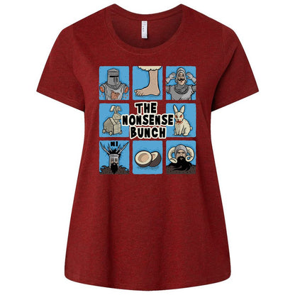 Ladies Curvy Jersey - HEU9F2VU - Cardinal - 10