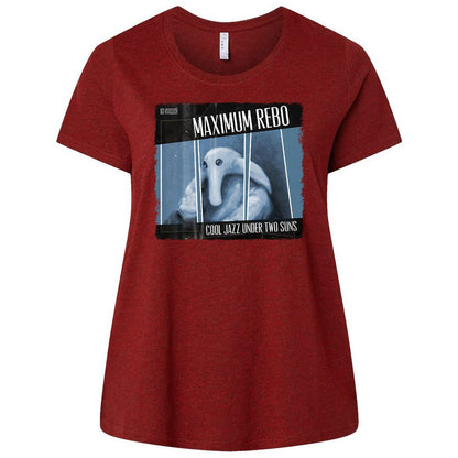 Ladies Curvy Jersey - 24Q8CSTT - Cardinal - 10