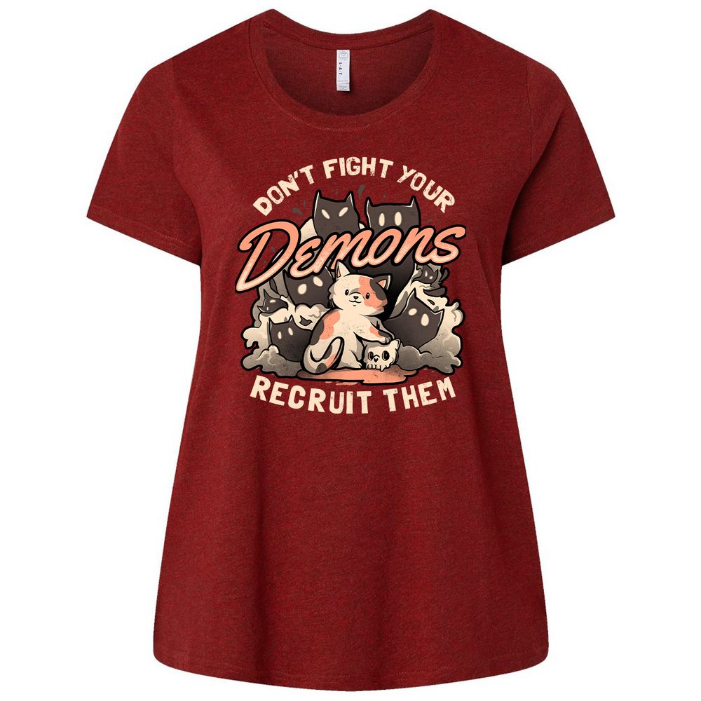 Ladies Curvy Jersey - 9EFK9DJH - Cardinal - 10