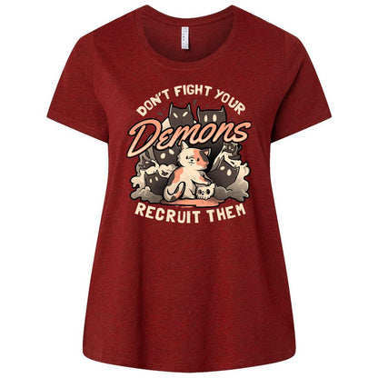 Ladies Curvy Jersey - 9EFK9DJH - Cardinal - 10