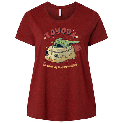 Ladies Curvy Jersey - DLGKFJXY - Cardinal - 10