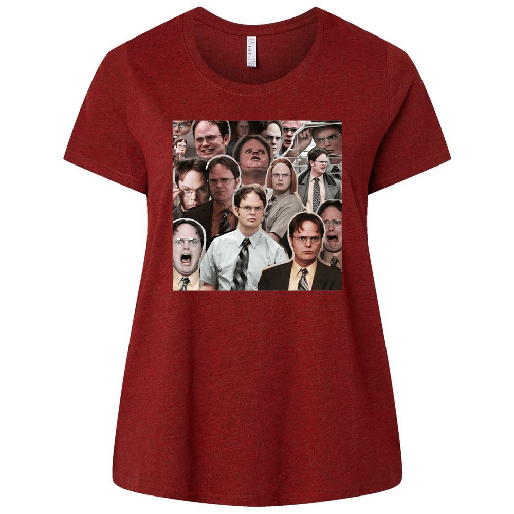 Ladies Curvy Jersey - BTFFF2FR - Cardinal - 10