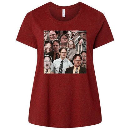 Ladies Curvy Jersey - BTFFF2FR - Cardinal - 10