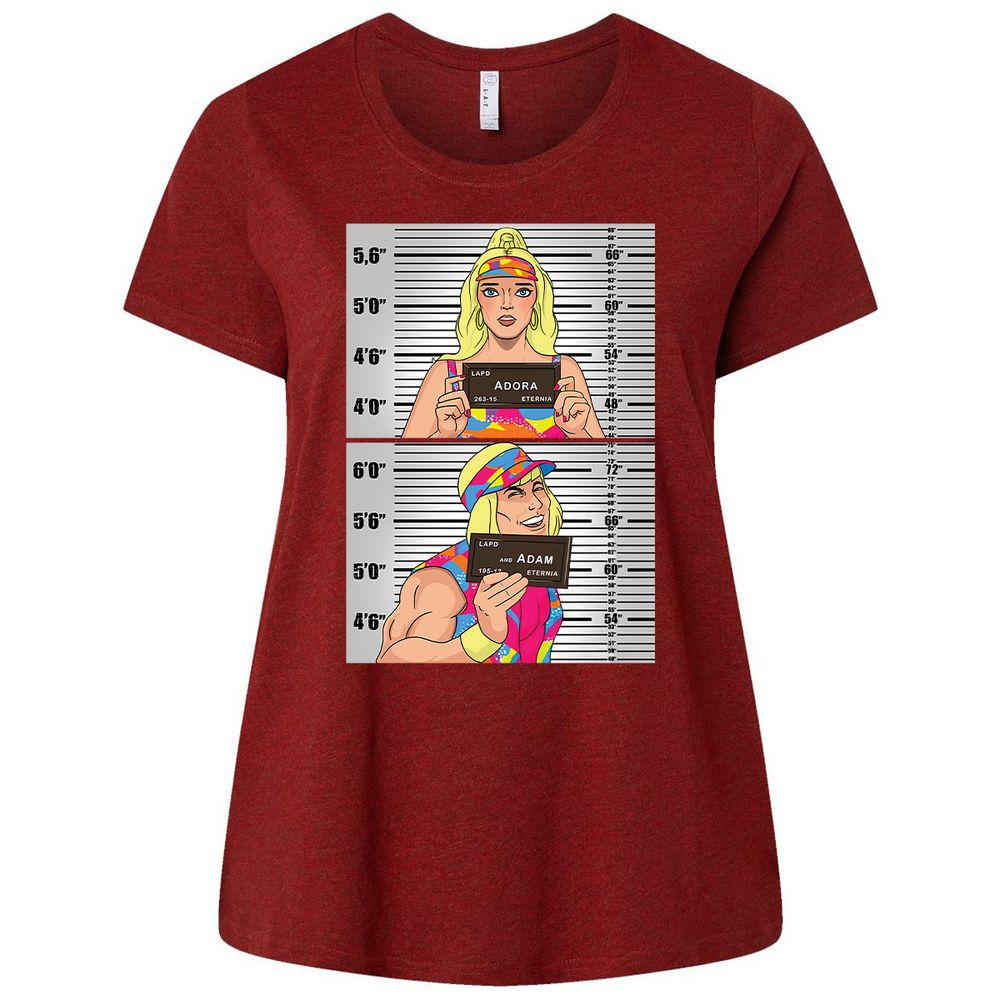 Ladies Curvy Jersey - M6A61WQ3 - Cardinal - 10