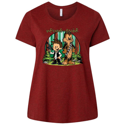 Ladies Curvy Jersey - 3W7UVUUP - Cardinal - 10