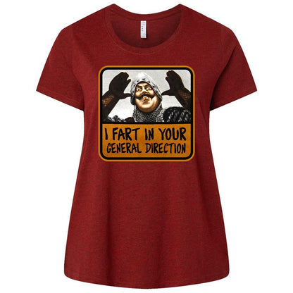 Ladies Curvy Jersey - BHJJRTEW - Cardinal - 10