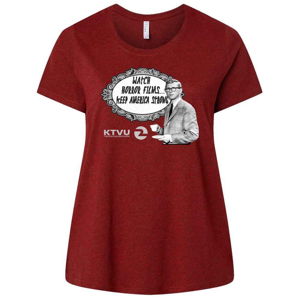 Ladies Curvy Jersey - QFFW2UW5 - Cardinal - 10