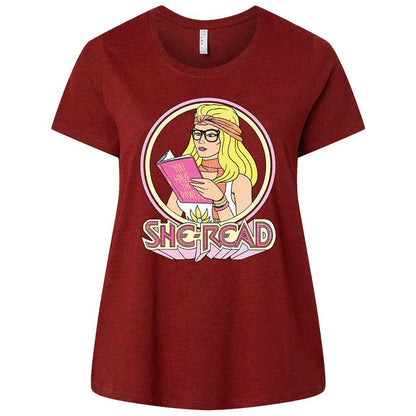 Ladies Curvy Jersey - 6TVK87UU - Cardinal - 10