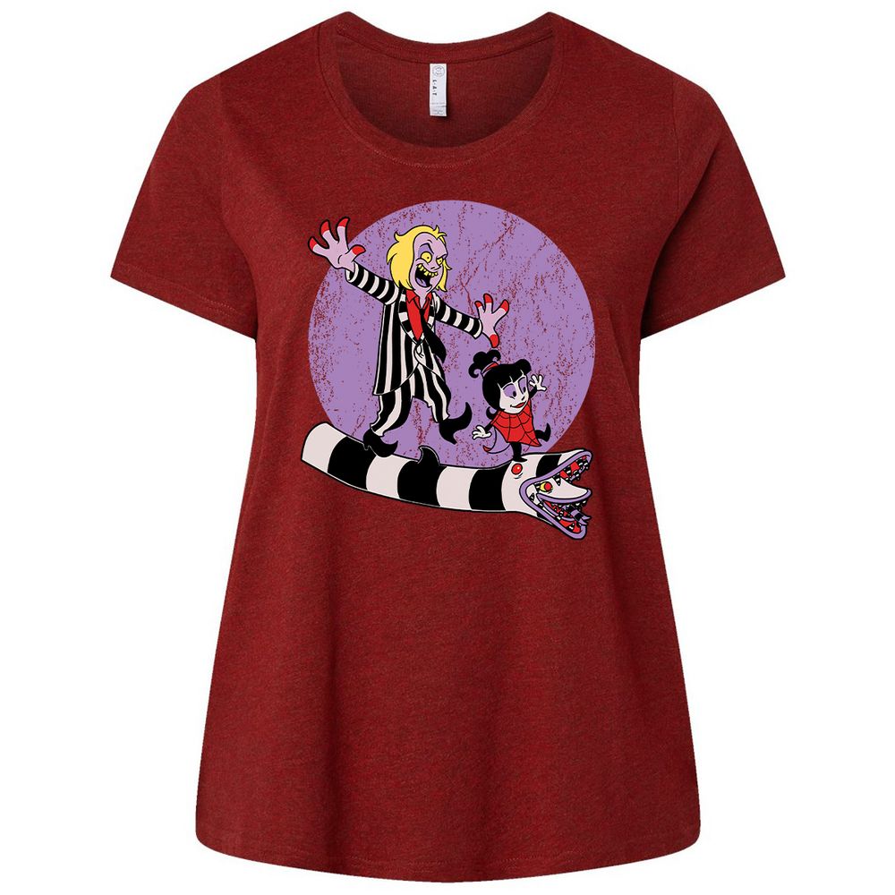 Ladies Curvy Jersey - 4EJG9HPJ - Cardinal - 10