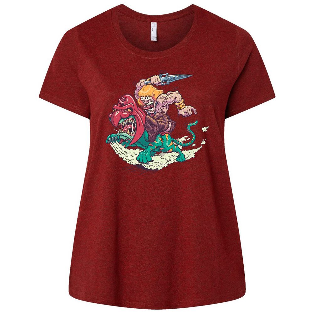 Ladies Curvy Jersey - P591LDYH - Cardinal - 10