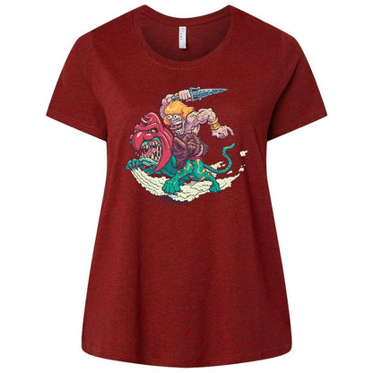 Ladies Curvy Jersey - P591LDYH - Cardinal - 10