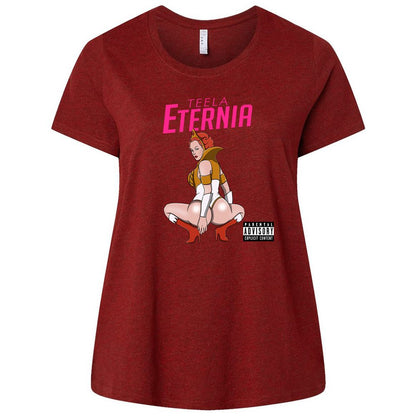 Ladies Curvy Jersey - EDDB79ZZ - Cardinal - 10