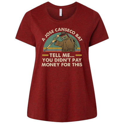 Ladies Curvy Jersey - 27P7LU4U - Cardinal - 10