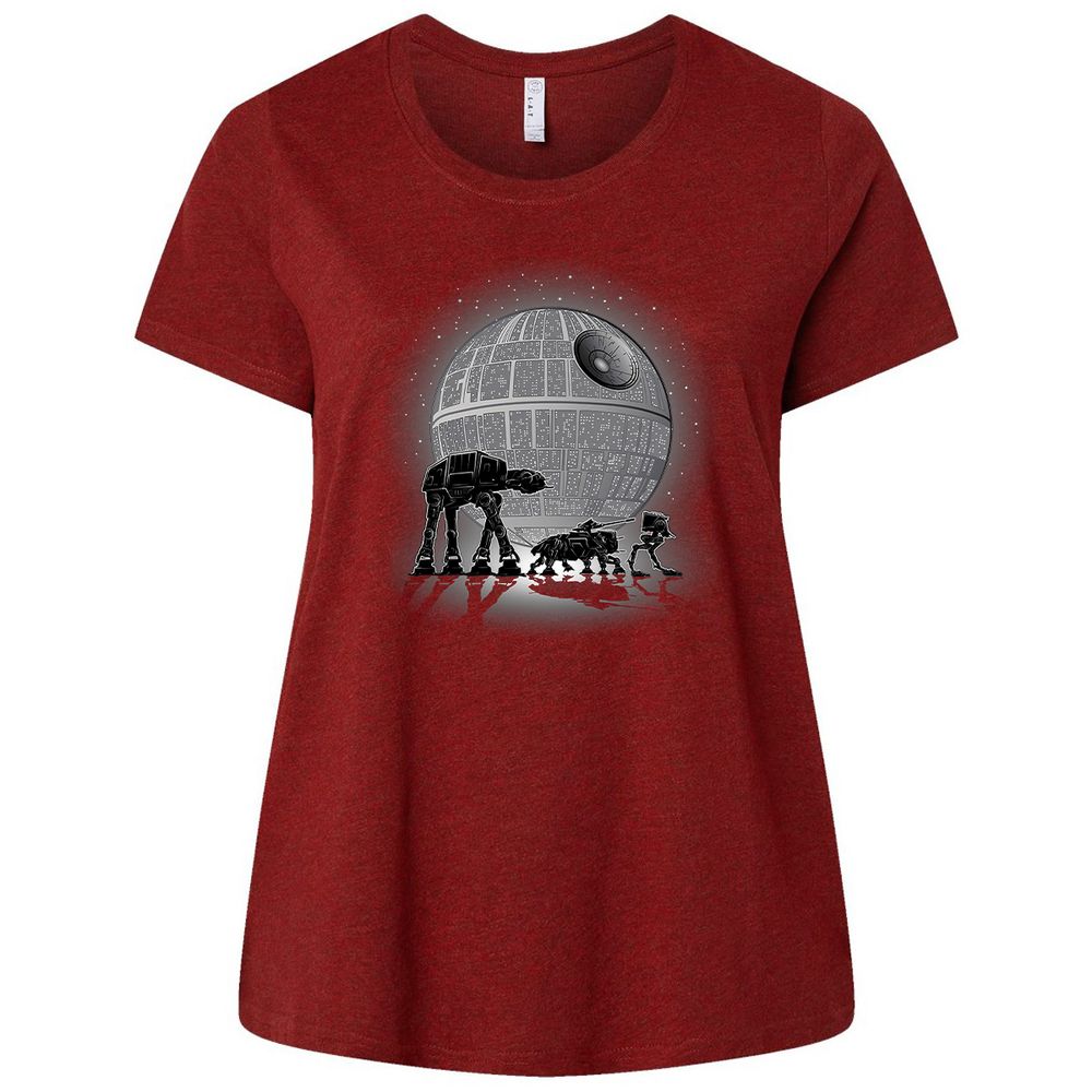 Ladies Curvy Jersey - SEYWFL17 - Cardinal - 10