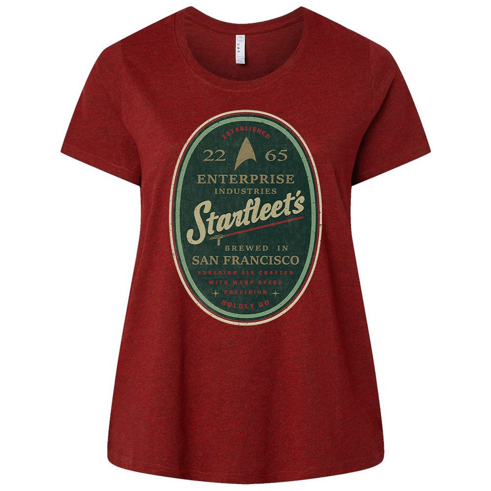 Ladies Curvy Jersey - ZRB3XTWX - Cardinal - 10